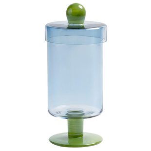 &amp;klevering Duo Voorraadpot Hoog Blauw