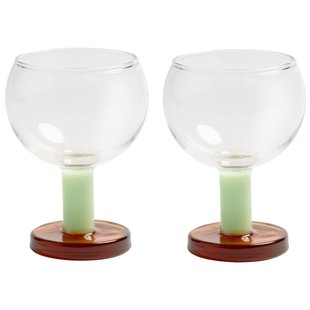 &amp;klevering Cantine Glas Set Van 2 Amber