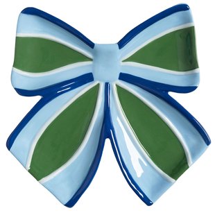 &amp;klevering Ribbon Serveerschaal Blue