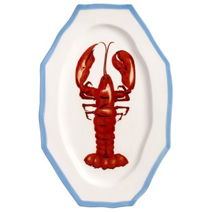 &amp;klevering Sir&egrave;ne Serveerschaal 41,5x27 Lobster