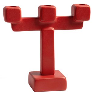 &amp;klevering Chunk Kandelaar L Rood
