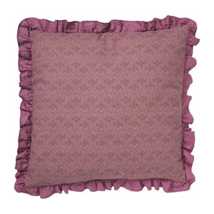 Kussen ruches - roze - 45x45 cm Kussen ruches - roze - 45x45 cm