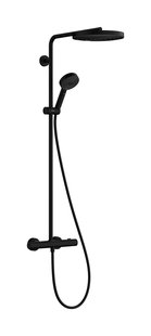 Hansgrohe Pulsify S Puro Showerpipe 260 1jet met thermostaat en handdouche 3jet, mat zwart