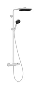 Hansgrohe Pulsify S Puro Showerpipe 260 1jet met thermostaat en handdouche 3jet, mat wit