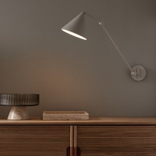 Scharnierende wandlamp, Moke