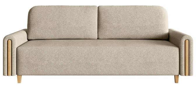 3-zitsslaapbank Marella bouclé met opbergruimte | NADUVI Collection