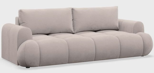 3-zitsslaapbank Forli fluweel met opbergruimte | NADUVI Collection