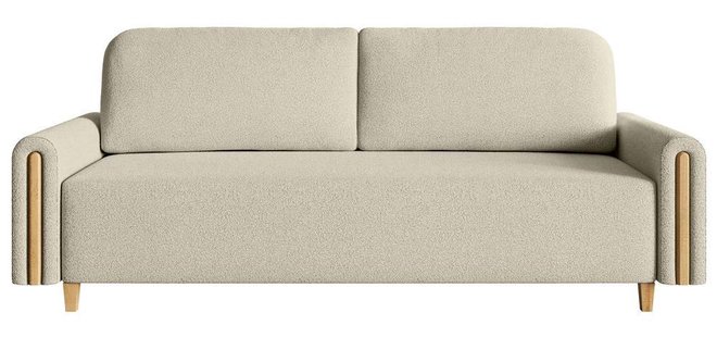 3-zitsslaapbank Marella bouclé met opbergruimte | NADUVI Collection