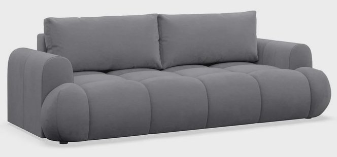 3-zitsslaapbank Forli fluweel met opbergruimte | NADUVI Collection