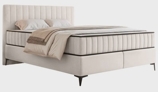 Boxspring Simone 180x200 cm fluweel met opbergruimte | NADUVI Collection
