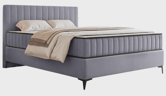 Boxspring Simone 140x200 cm fluweel met opbergruimte | NADUVI Collection