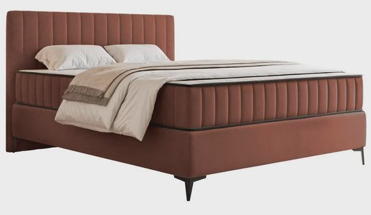 Boxspring Simone 140x200 cm fluweel met opbergvak | NADUVI Collection Boxspring Simone 140x200 cm fluweel met opbergvak | NADUVI Collection
