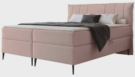 Boxspring Savina 160x200 cm incl topper en opbergvak | NADUVI Collection Boxspring Savina 160x200 cm incl topper en opbergvak | NADUVI Collection