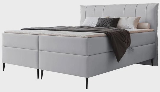 Boxspring Savina 160x200 cm incl topper en opbergvak | NADUVI Collection Boxspring Savina 160x200 cm incl topper en opbergvak | NADUVI Collection
