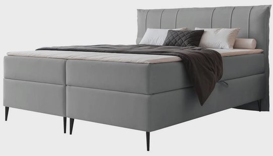 Boxspring Savina 140x200 cm incl topper en opbergruimte | NADUVI Collection