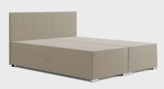 Boxspring Jaya 140x200 cm fluweel met opbergruimte | NADUVI Collection