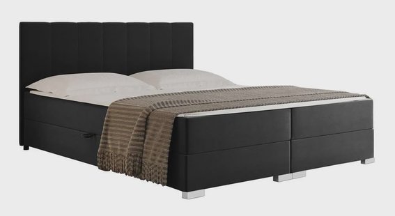 Boxspring Jaya 180x200 cm fluweel incl topper en opbergruimte | NADUVI Collection