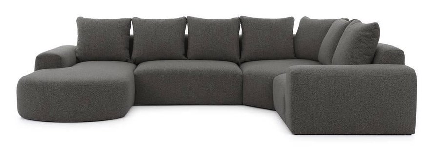 U-bank Monteri rechts bouclé modulair | NADUVI Collection