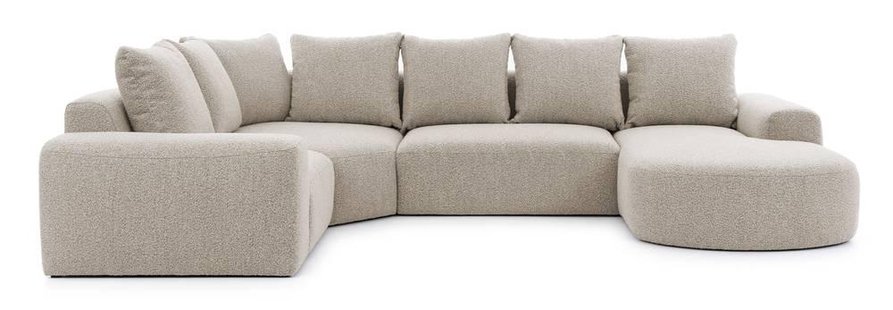 U-bank Monteri links bouclé modulair | NADUVI Collection