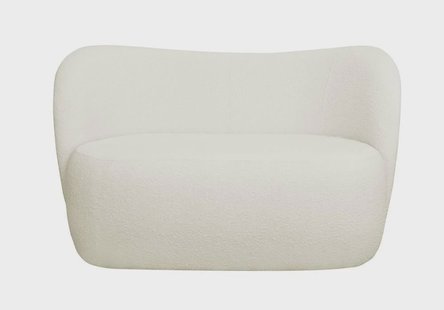 2-zitsbank Tidore bouclé | NADUVI Collection