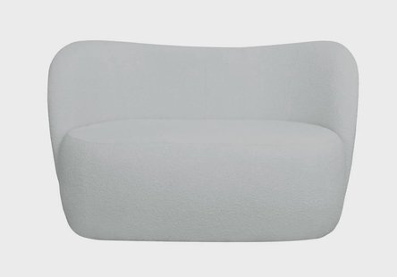 2-zitsbank Tidore bouclé | NADUVI Collection