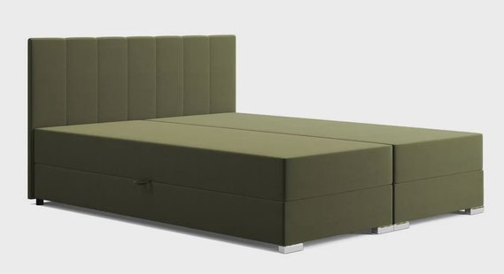 Boxspring Jaya 160x200 cm fluweel met opbergruimte | NADUVI Collection