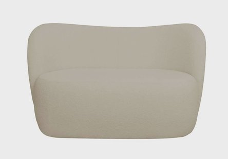 2-zitsbank Tidore bouclé | NADUVI Collection