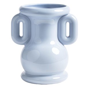 &amp;klevering Amfora Vaas H26,5 Blauw