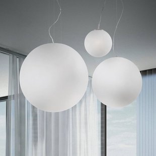 Ideallux Ideal Lux hanglamp Mapa, Ø 20 cm, opaalglas, bol