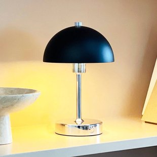 Dyberg Larsen LED tafellamp Malmö, hoogte 23 cm, metaal