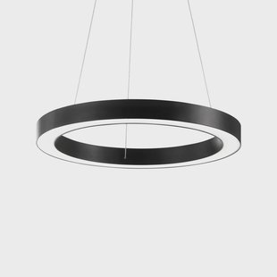Ideallux Ideal Lux LED hanglamp Oracle, Ø 70 cm, zwart, 3.000 K