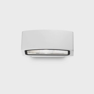 Ideallux Ideal Lux buitenwandlamp Andromeda, wit, breedte 22 cm, aluminium