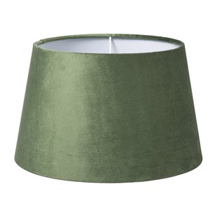 Lampenkap taps middel - groen - ø28x17 cm