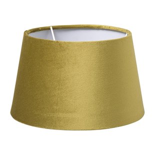 Lampenkap taps klein - geel - ø23x14 cm