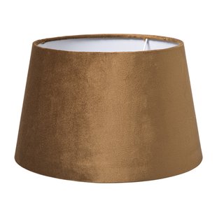 Lampenkap taps middel - bruin - ø28x17 cm