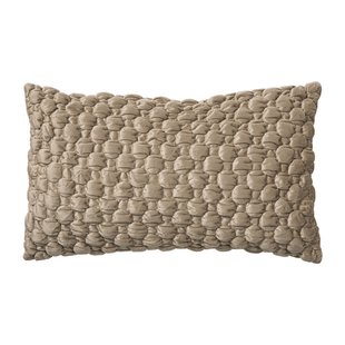 Kussen gepuft - bruin - 30x47 cm