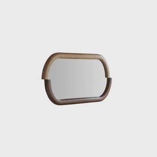 Tikamoon - Massief eiken spiegel 40x72,5 cm Opéra