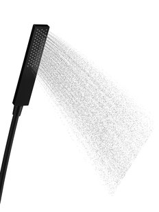 Hansgrohe Pulsify E staafhanddouche 100 1jet EcoSmart, mat zwart