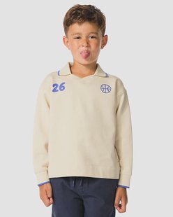 HEMA Kinderpolo sportief ecru (ecru)