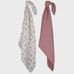 Prénatal swaddle Bloem 2 stuks