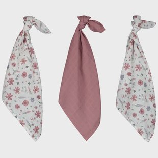 Prénatal hydrofiele luiers Bloem 3 stuks