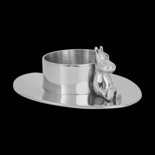 Hilke Collection Hilke X Moomin No.3 kandelaar Vernikkeld messing