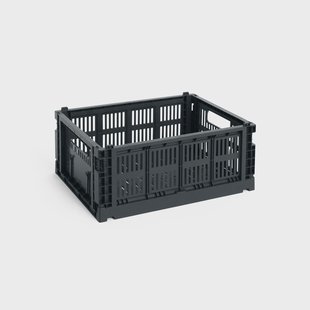 HAY Colour Crate M 26,5x34,5 cm Charcoal