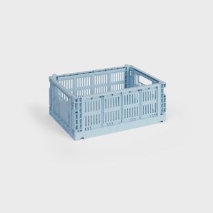 HAY Colour Crate M 26,5x34,5 cm Soft blue