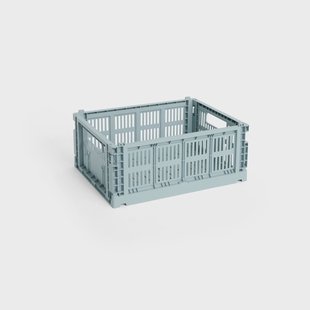 HAY Colour Crate M 26,5x34,5 cm Dusty blue
