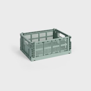 HAY Colour Crate M 26,5x34,5 cm Sage green