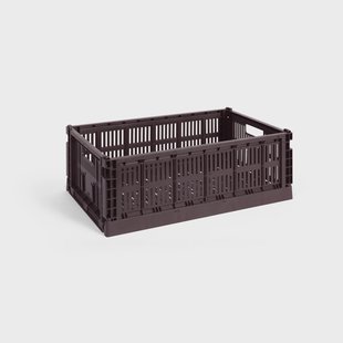 HAY Colour Crate L 34,5x53 cm Bordeaux