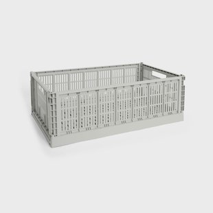 HAY Colour Crate XL 42x68 cm Grey