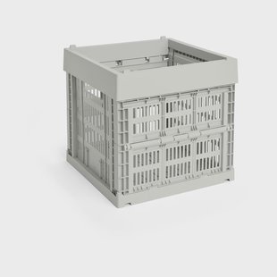 HAY Colour Crate Cube 29.5x29.5 cm Grey