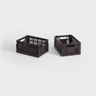 HAY HAY Colour Crate Mini 2-pack 13x17 cm Bordeaux